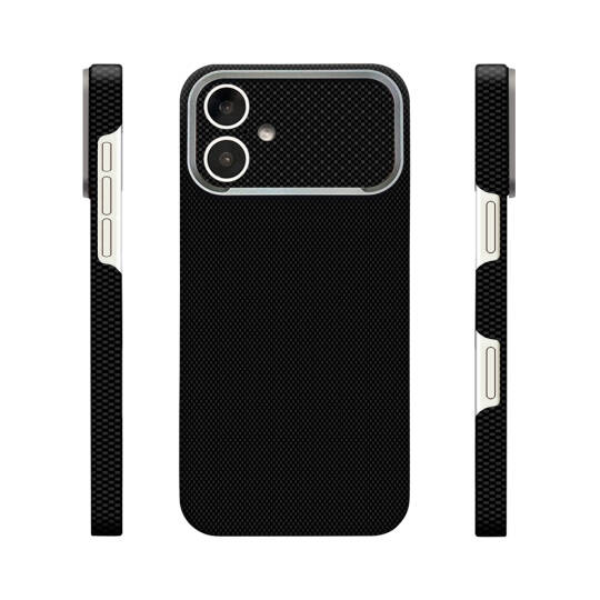 Apple iPhone 17 Kılıf M-Safe Şarj Özellikli Zore Paris Zerre Sert PC Kapak - 6
