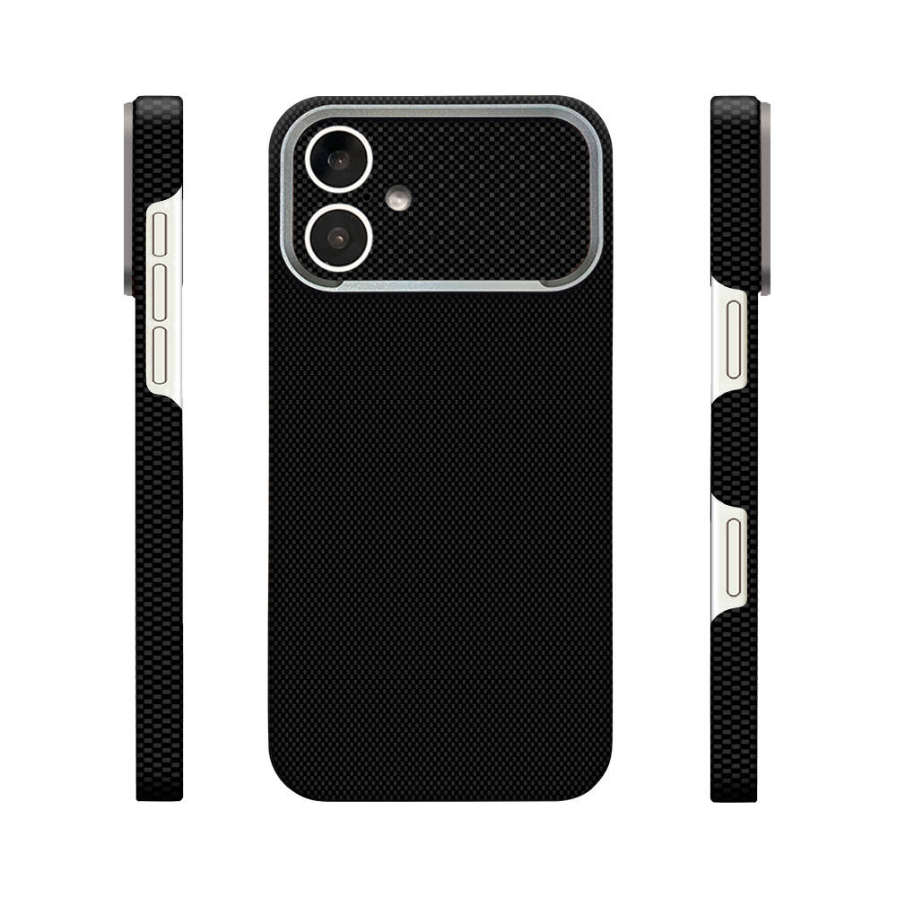 Apple iPhone 17 Kılıf M-Safe Şarj Özellikli Zore Paris Zerre Sert PC Kapak - 6