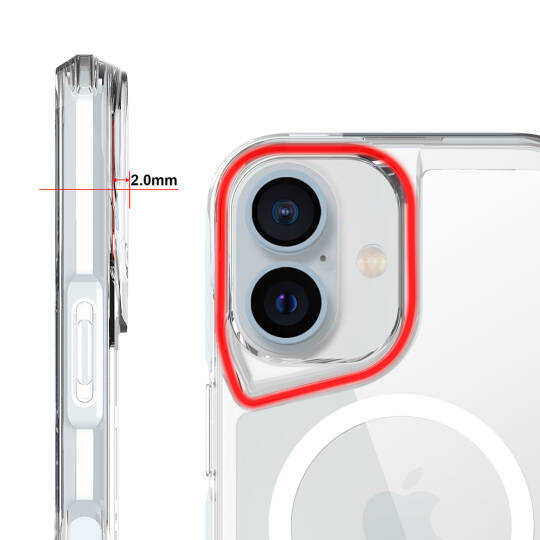 Apple iPhone 17 Kılıf Zore M-safe Şarj Özellikli T-Max M-safe Kapak - 5