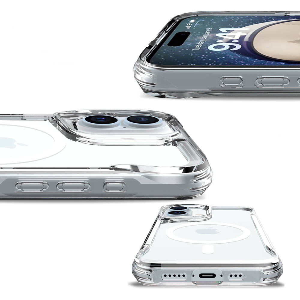 Apple iPhone 17 Kılıf Zore M-safe Şarj Özellikli T-Max M-safe Kapak - 8