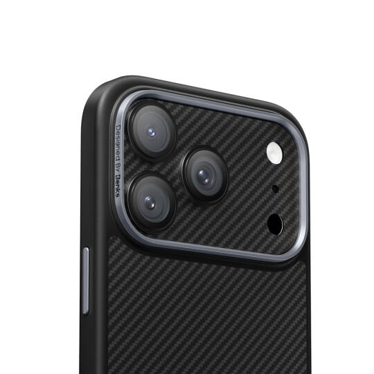 Apple iPhone 17 Pro Benks ArmorWarrior Serisi 600D Kevlar Kamera Lens Koruyucu - 4