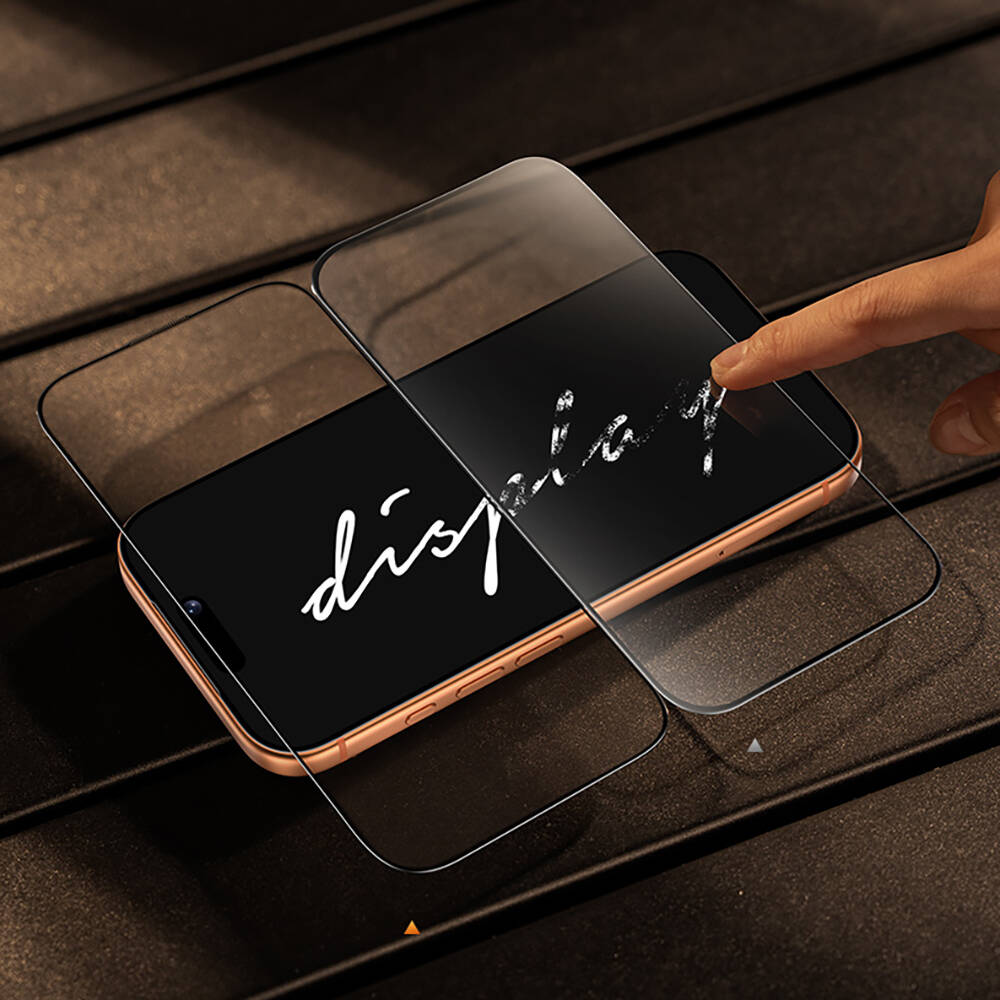 Apple iPhone 17 Pro Benks Glass Warrior 2.0 EZFita Safir Cam Ekran Koruyucu + Kolay Uygulama Aparatı - 12