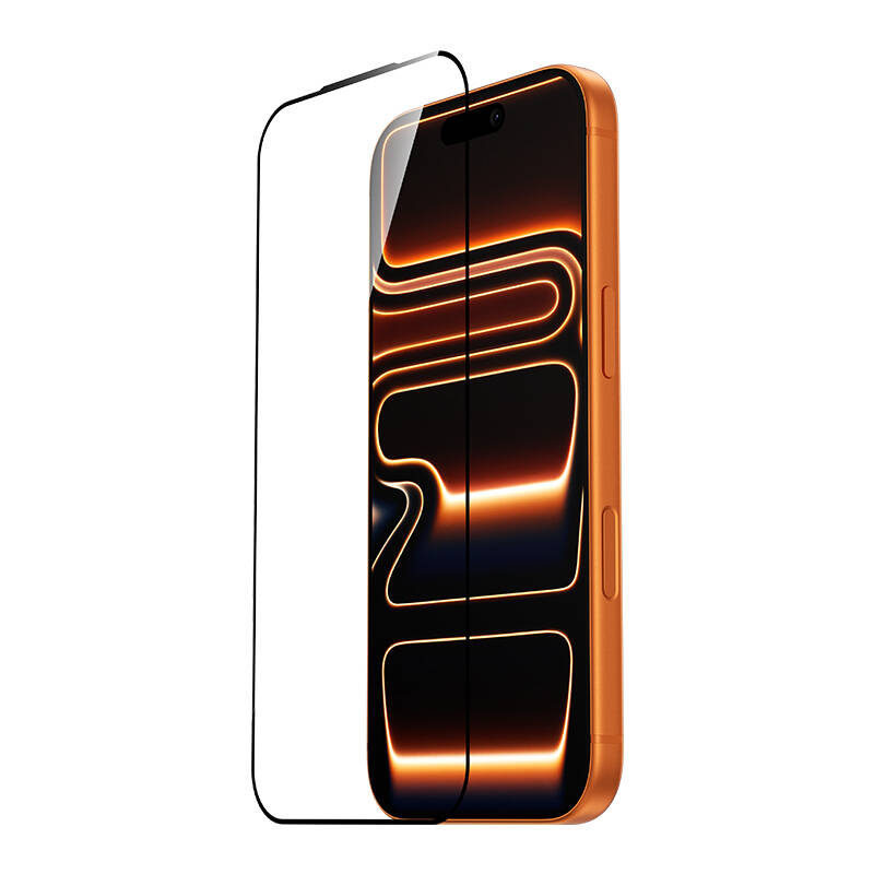 Apple iPhone 17 Pro Benks Glass Warrior 2.0 EZFita Safir Cam Ekran Koruyucu + Kolay Uygulama Aparatı - 1