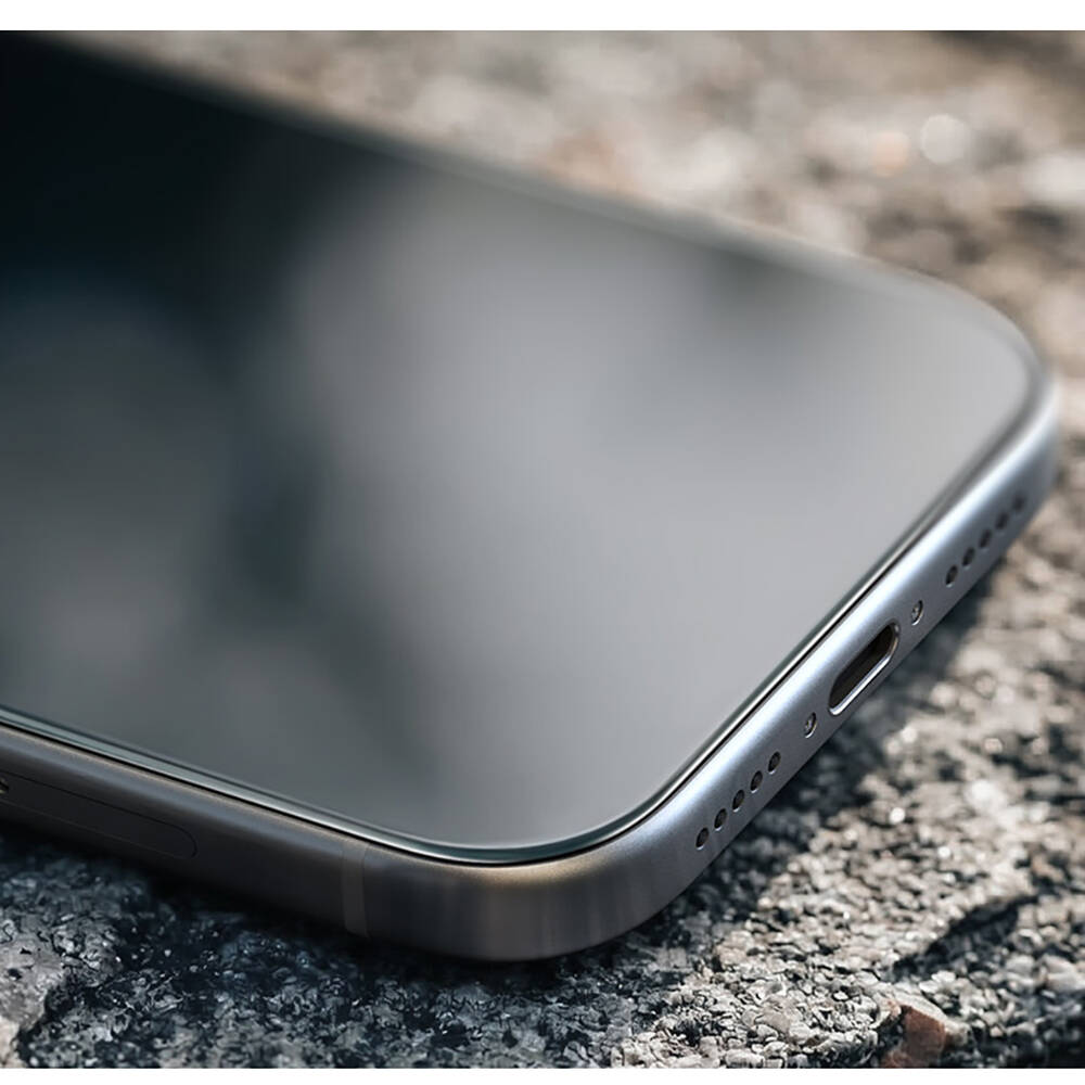 Apple iPhone 17 Pro Benks OmniWarrior Privacy Cam Ekran Koruyucu + Kolay Uygulama Aparatlı - 7