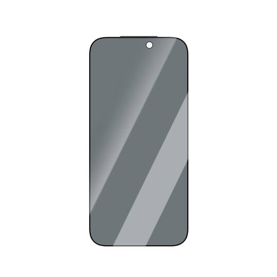 Apple iPhone 17 Pro CaseWorld Applicator Serisi 2.5D Eyesafe Mavi Işık Teknolojili 0.33mm Privacy Temperli Cam Ekran Koruyucu + Uygulama Aparatı - 4