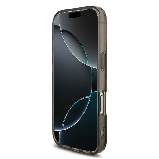 Apple iPhone 17 Pro Kılıf AMG Orjinal Lisanslı M-safe Şarj Özellikli IML Baskı Logolu Çift Katmanlı Bow Lines Kapak - 6