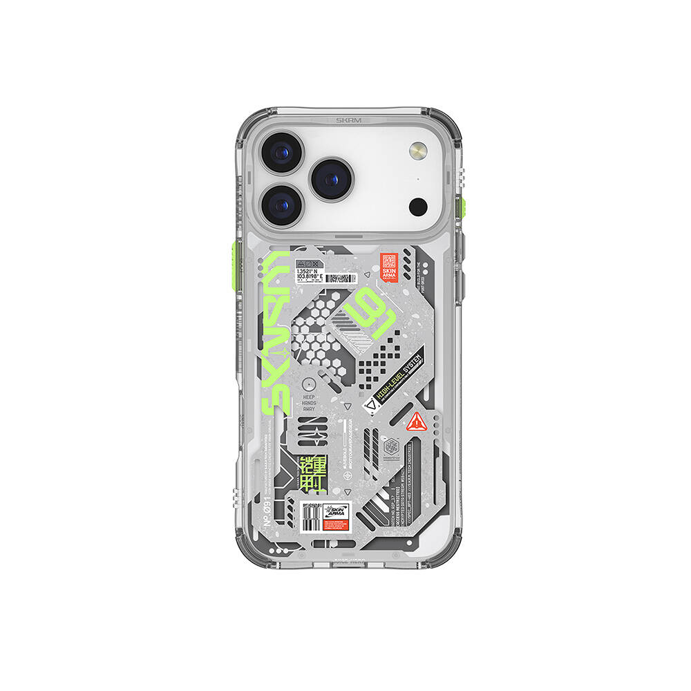 Apple iPhone 17 Pro Kılıf Desenli Airbag Tasarımlı Skinarma Spectra Kapak - 2