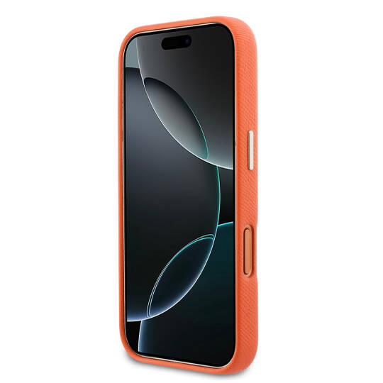 Apple iPhone 17 Pro Kılıf Guess Orjinal Lisanslı 4G Büyük Metal Kamera Çerçeveli PU Deri Resin Kapak - 13