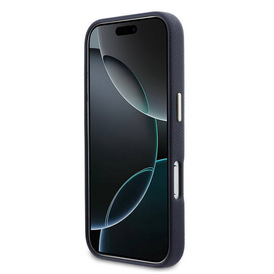 Apple iPhone 17 Pro Kılıf Guess Orjinal Lisanslı 4G Büyük Metal Kamera Çerçeveli PU Deri Resin Kapak - 5