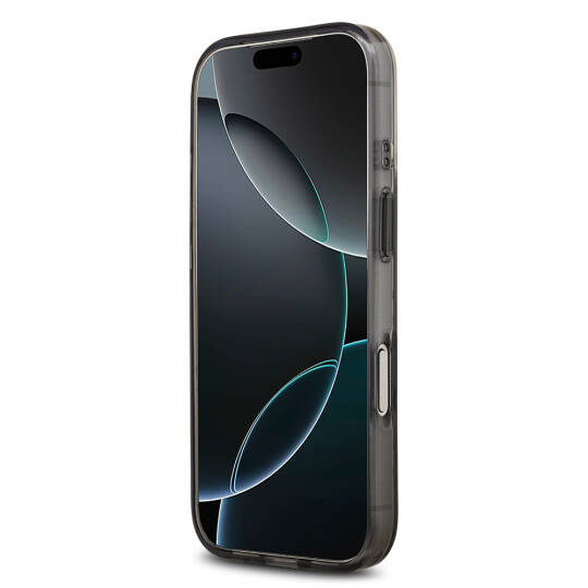 Apple iPhone 17 Pro Kılıf Guess Orjinal Lisanslı M-safe Şarj Özellikli IML Peony ve 4G Desenli Klasik Logolu Kapak - 8