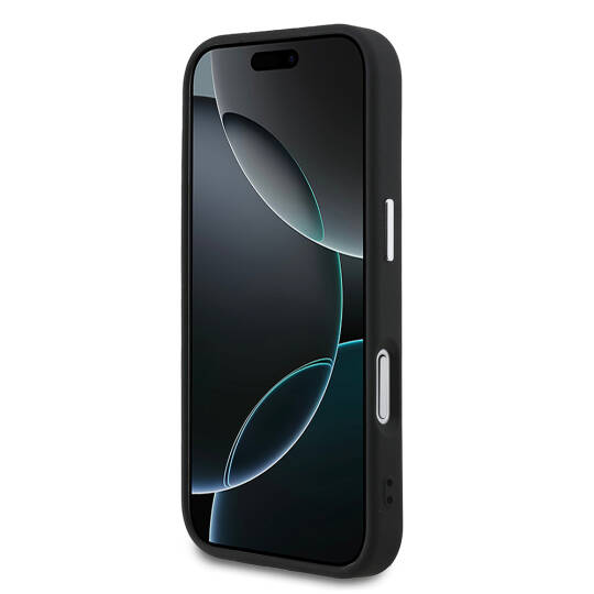 Apple iPhone 17 Pro Kılıf Guess Orjinal Lisanslı M-safe Şarj Özellikli Klasik Yazı Logolu PU Deri Kapak - 7