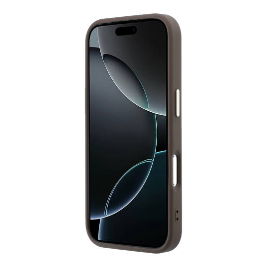 Apple iPhone 17 Pro Kılıf Guess Orjinal Lisanslı M-safe Şarj Özellikli Small 4G Classic Logolu Kapak - 13