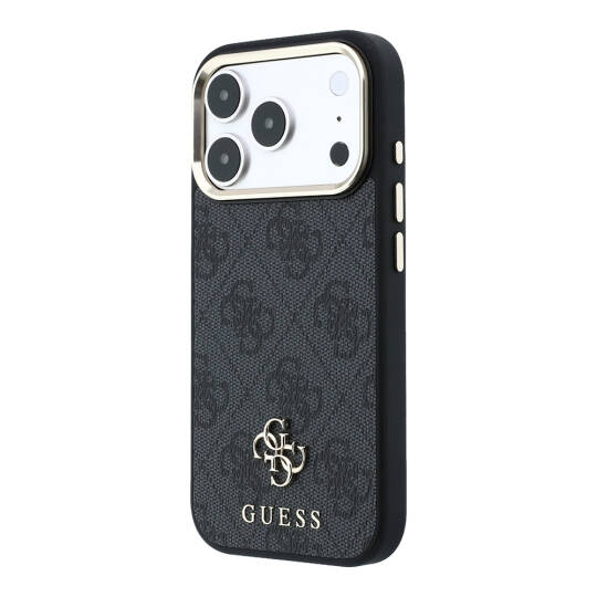 Apple iPhone 17 Pro Kılıf Guess Orjinal Lisanslı M-safe Şarj Özellikli Small 4G Classic Logolu Kapak - 2