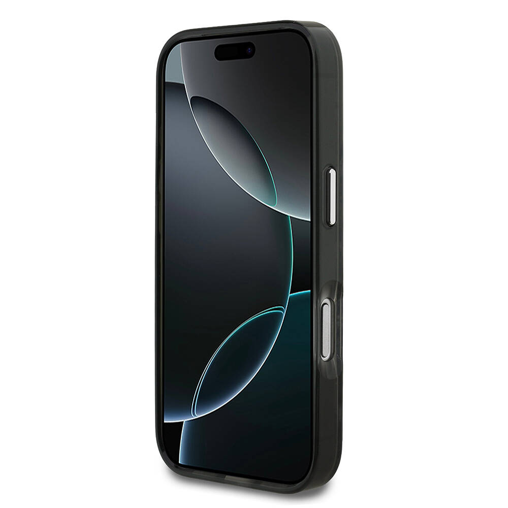 Apple iPhone 17 Pro Kılıf Karl Lagerfeld Orjinal Lisanslı M-safe Şarj Özellikli IML Leopar Baskılı Kapak - 7