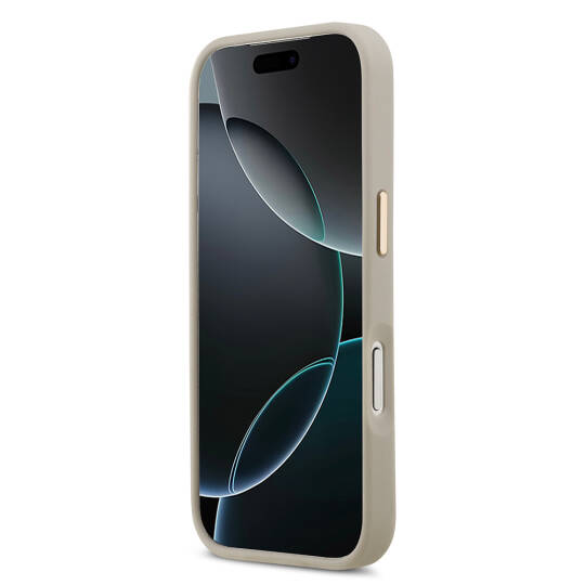 Apple iPhone 17 Pro Kılıf Lacoste Orjinal Lisanslı M-safe Şarj Özellikli Champs Elysees PU Deri Tasarımlı Kapak - 8
