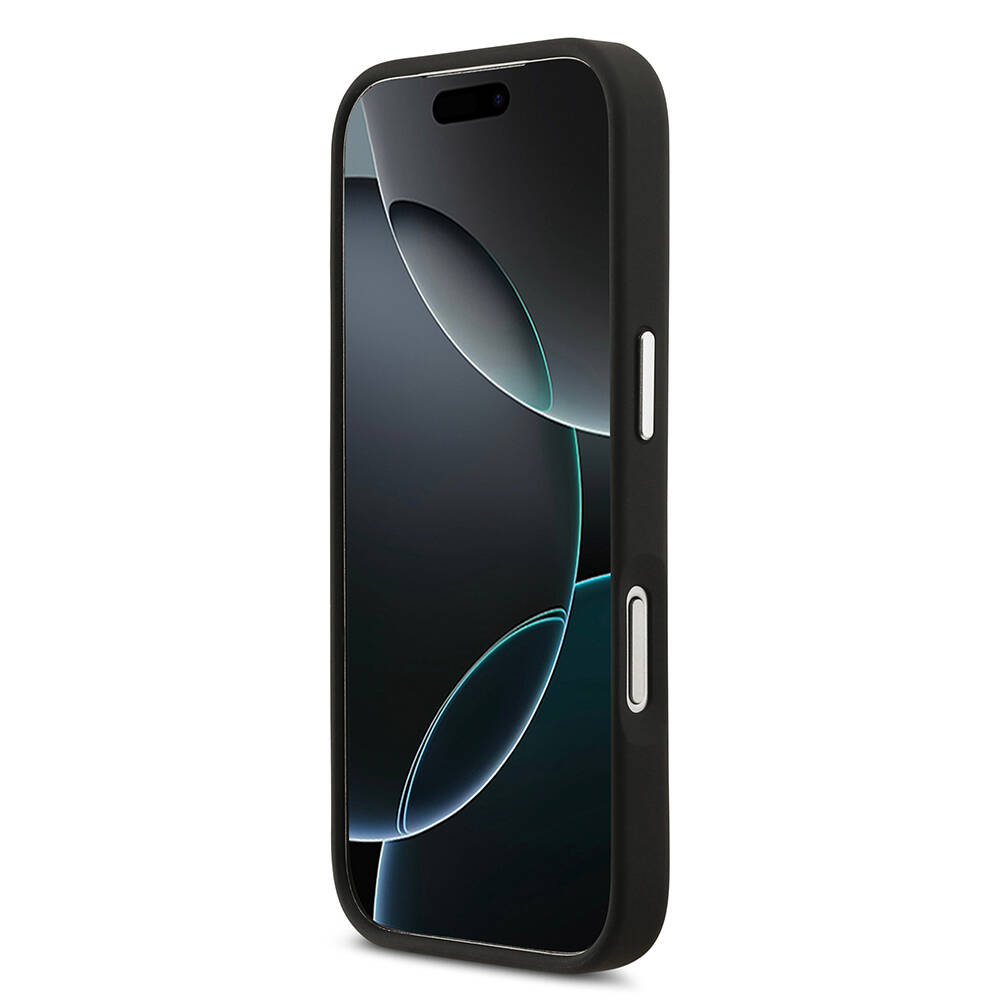 Apple iPhone 17 Pro Kılıf Lacoste Orjinal Lisanslı M-safe Şarj Özellikli Champs Elysees PU Deri Tasarımlı Kapak - 14