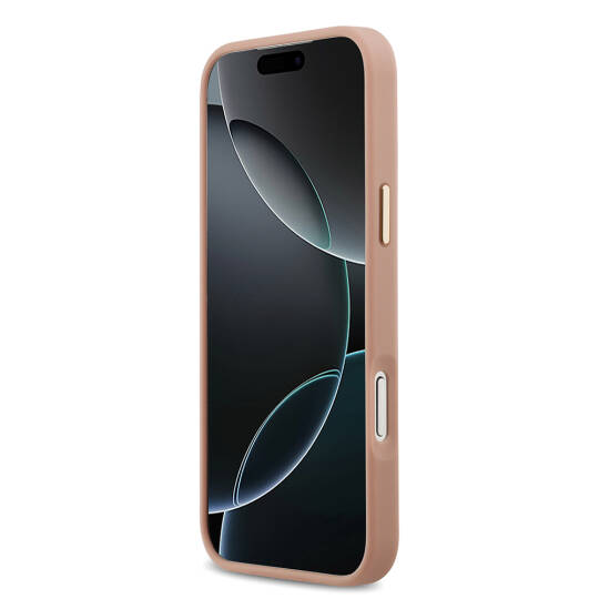 Apple iPhone 17 Pro Kılıf Lacoste Orjinal Lisanslı M-safe Şarj Özellikli Champs Elysees PU Deri Tasarımlı Kapak - 22