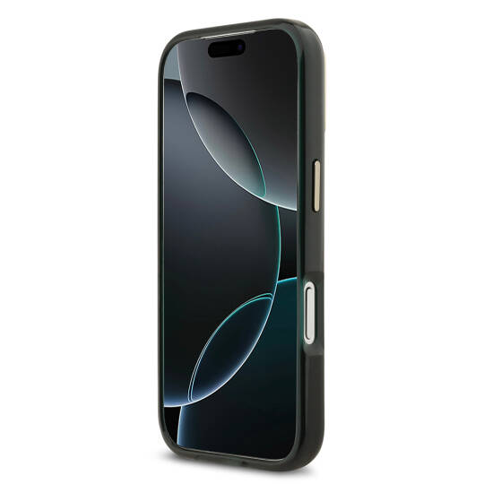 Apple iPhone 17 Pro Kılıf Lacoste Orjinal Lisanslı M-safe Şarj Özellikli Gold Timsah Logolu Buzlu Kapak - 15