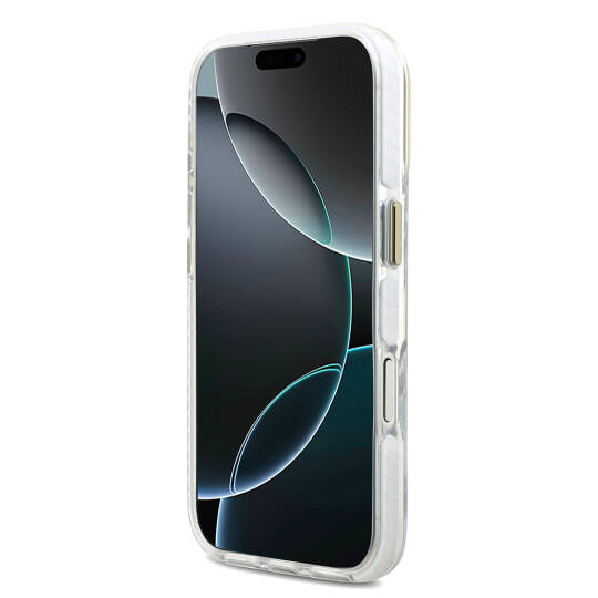 Apple iPhone 17 Pro Kılıf Lacoste Orjinal Lisanslı M-safe Şarj Özellikli Gold Timsah Logolu Buzlu Kapak - 22