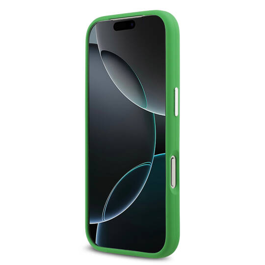 Apple iPhone 17 Pro Kılıf Lacoste Orjinal Lisanslı M-safe Şarj Özellikli İkonik Logolu Metal Kamera Çerçeveli Silikon Kapak - 21