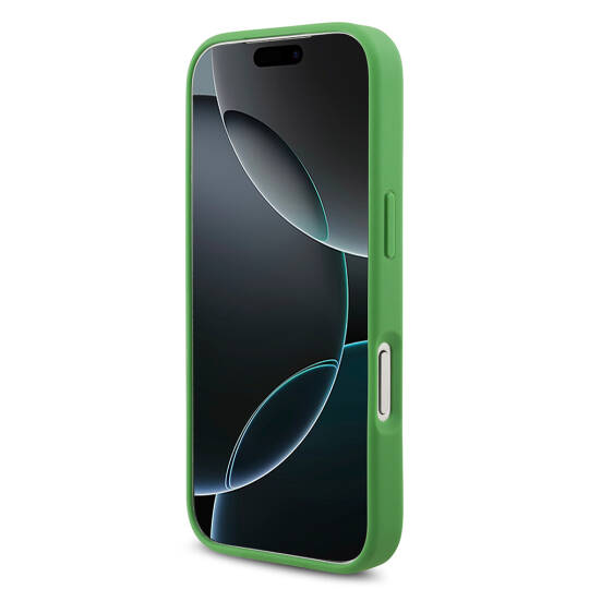 Apple iPhone 17 Pro Kılıf Lacoste Orjinal Lisanslı M-safe Şarj Özellikli PU Pike Desenli Metal Logolu Kartlıklı Kapak - 8
