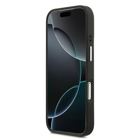 Apple iPhone 17 Pro Kılıf Lacoste Orjinal Lisanslı M-safe Şarj Özellikli PU Pike Desenli Standlı Metal Logolu Kapak - 23