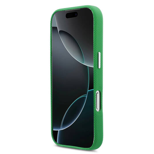 Apple iPhone 17 Pro Kılıf Lacoste Orjinal Lisanslı M-Safe Şarj Özellikli PVC Pike Desenli Arka Yüzey İkonik Timsah Dokuma Logolu Kapak - 13
