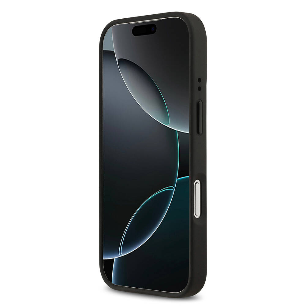 Apple iPhone 17 Pro Kılıf Lacoste Orjinal Lisanslı M-safe Şarj Özellikli Standlı PU Deri Karışık Monogram Desenli Kapak - 22