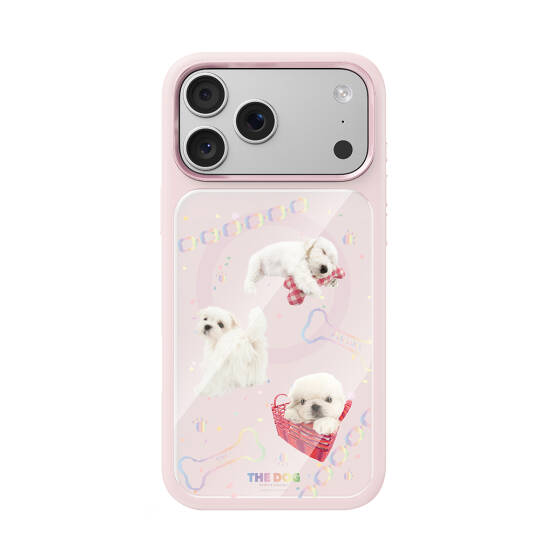 Apple iPhone 17 Pro Kılıf M-safe Şarj Özellikli 3D Baskılı Tasarım Mutural The Dog Serisi Kapak - 29