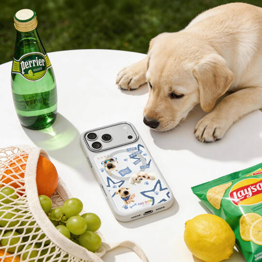 Apple iPhone 17 Pro Kılıf M-safe Şarj Özellikli 3D Baskılı Tasarım Mutural The Dog Serisi Kapak - 10
