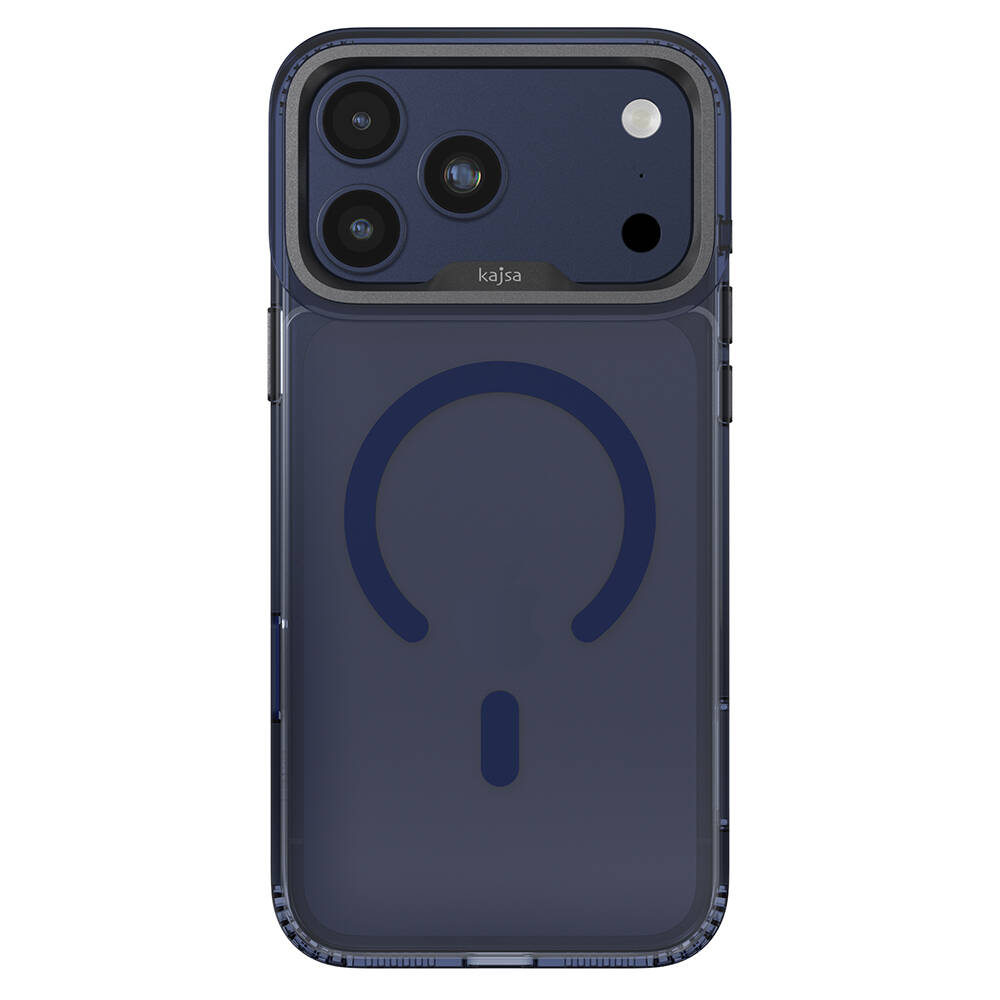 Apple iPhone 17 Pro Kılıf M-safe Şarj Özellikli Airbag Tasarımlı O-Ring Şeffaf Kajsa Trans Shield Serisi Kapak - 3