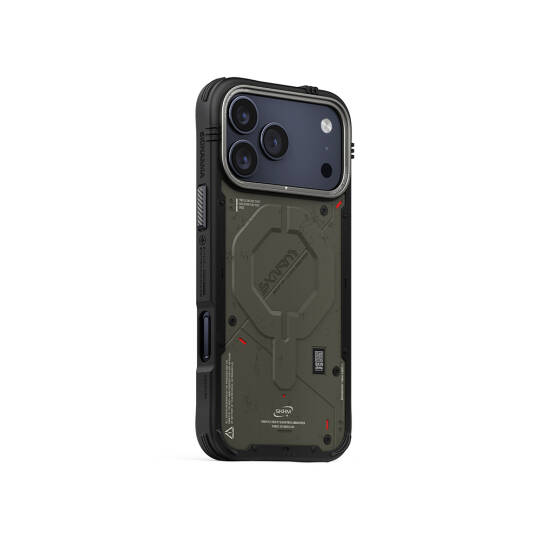 Apple iPhone 17 Pro Kılıf M-Safe Şarj Özellikli Airbag Tasarımlı Skinarma Vigor Kapak - 7