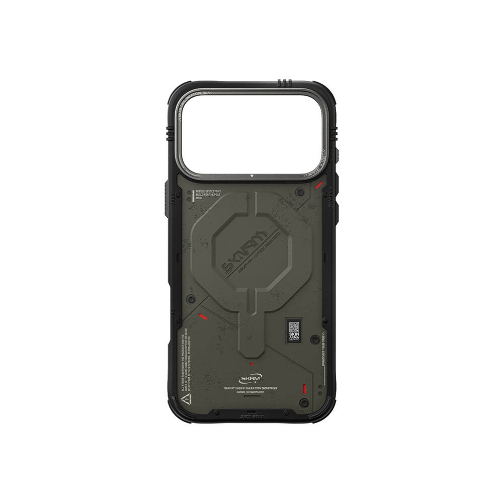 Apple iPhone 17 Pro Kılıf M-Safe Şarj Özellikli Airbag Tasarımlı Skinarma Vigor Kapak - 9