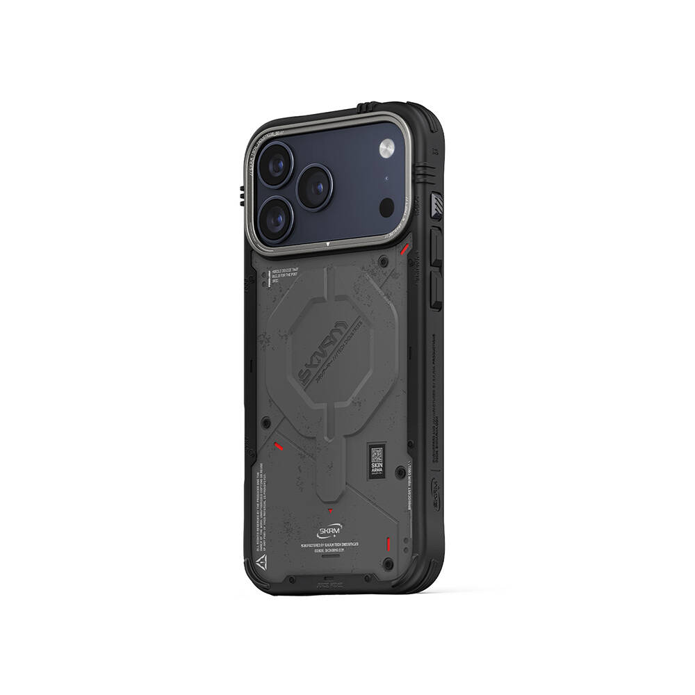 Apple iPhone 17 Pro Kılıf M-Safe Şarj Özellikli Airbag Tasarımlı Skinarma Vigor Kapak - 11