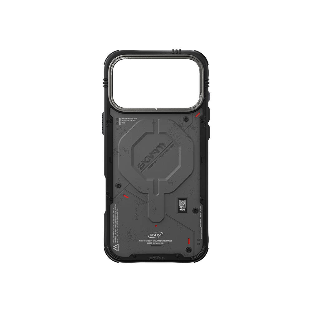 Apple iPhone 17 Pro Kılıf M-Safe Şarj Özellikli Airbag Tasarımlı Skinarma Vigor Kapak - 12