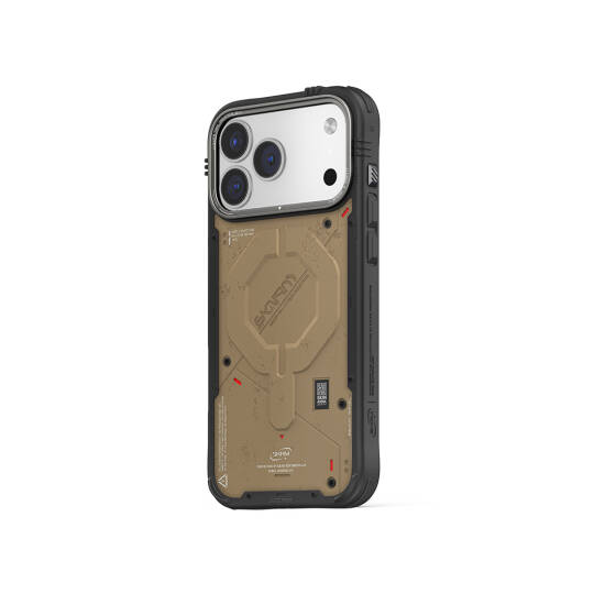Apple iPhone 17 Pro Kılıf M-Safe Şarj Özellikli Airbag Tasarımlı Skinarma Vigor Kapak - 14