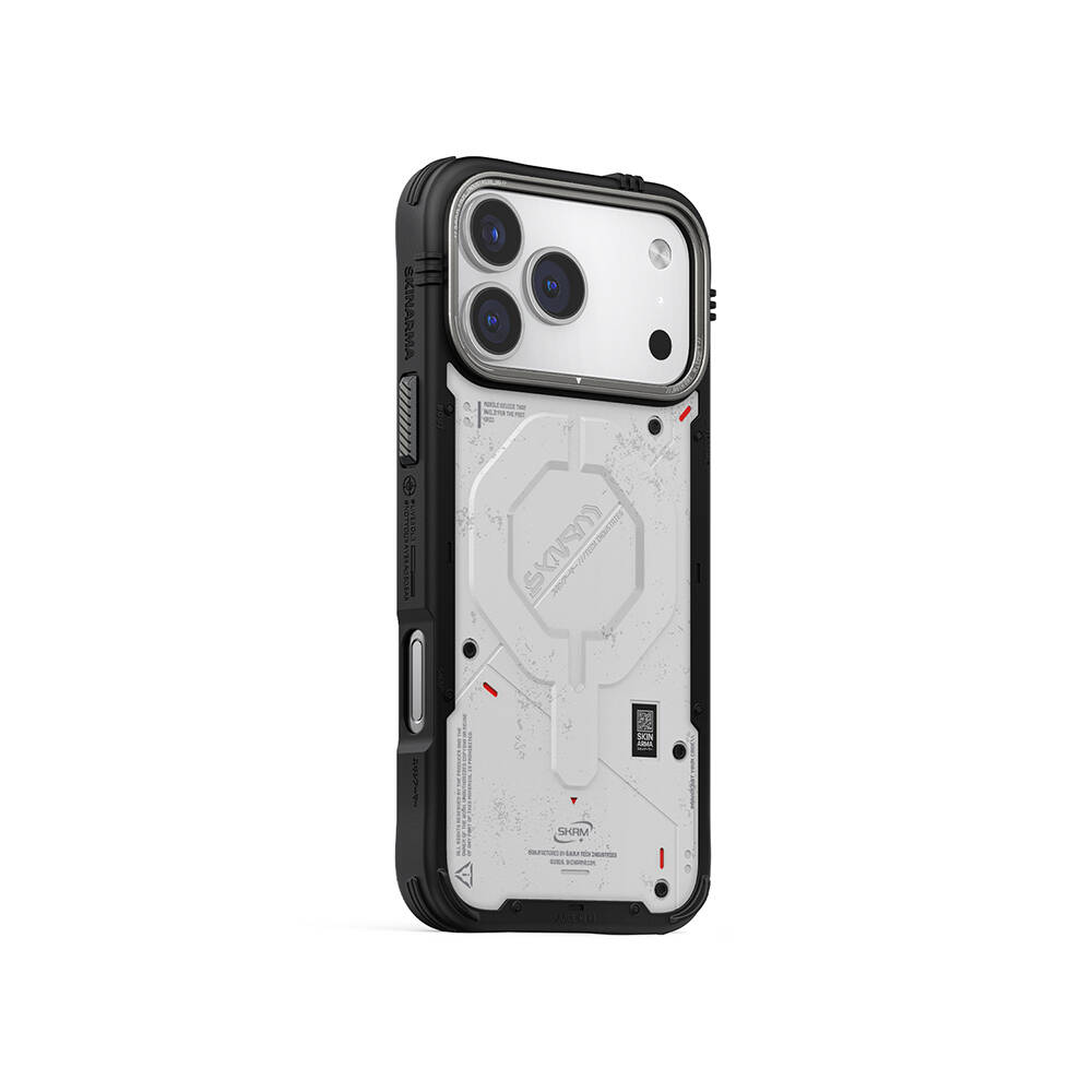 Apple iPhone 17 Pro Kılıf M-Safe Şarj Özellikli Airbag Tasarımlı Skinarma Vigor Kapak - 16