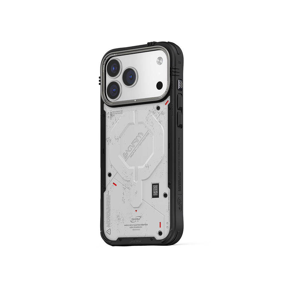 Apple iPhone 17 Pro Kılıf M-Safe Şarj Özellikli Airbag Tasarımlı Skinarma Vigor Kapak - 17