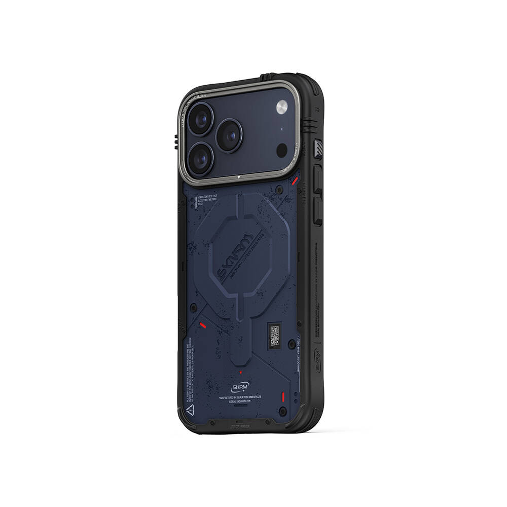 Apple iPhone 17 Pro Kılıf M-Safe Şarj Özellikli Airbag Tasarımlı Skinarma Vigor Kapak - 20
