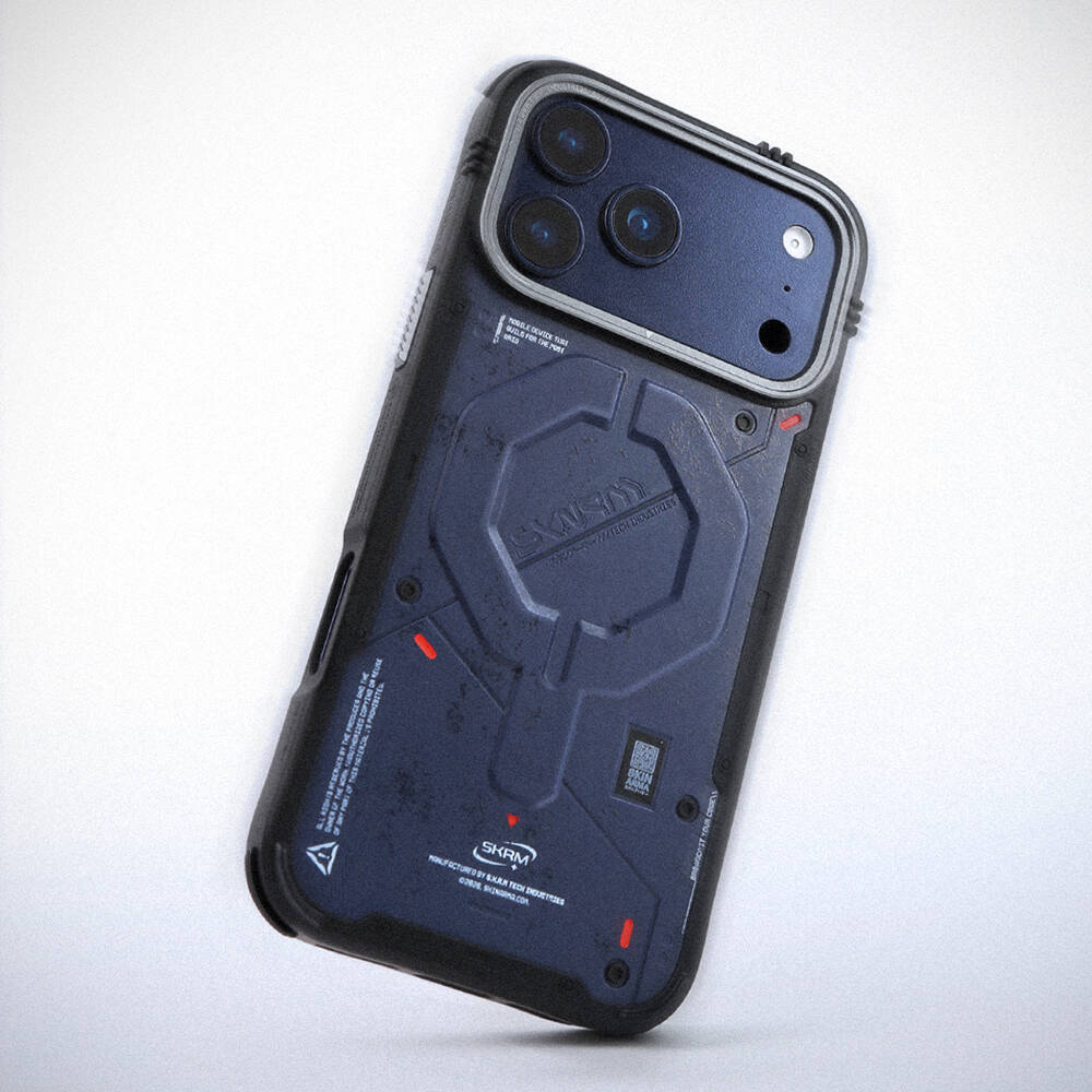 Apple iPhone 17 Pro Kılıf M-Safe Şarj Özellikli Airbag Tasarımlı Skinarma Vigor Kapak - 22