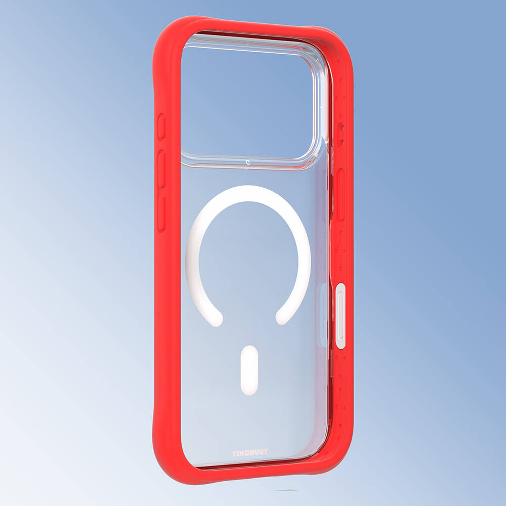Apple iPhone 17 Pro Kılıf M-safe Şarj Özellikli Airbagli Youngkit Dynamic 2 Serisi Kapak - 18