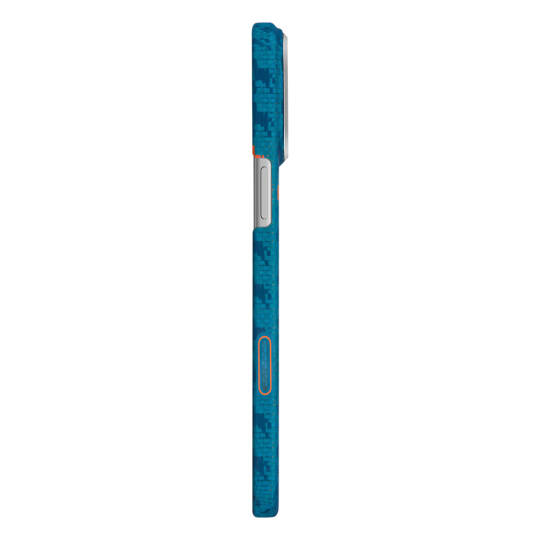 Apple iPhone 17 Pro Kılıf M-safe Şarj Özellikli Aramid Karbon Fiber Pitaka Edge Serisi Happiness Rides Kapak - 12