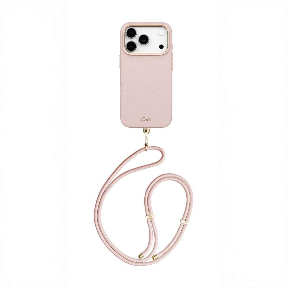 Apple iPhone 17 Pro Kılıf M-safe Şarj Özellikli Askı İpli Coehl Mirelle Kapak - 2