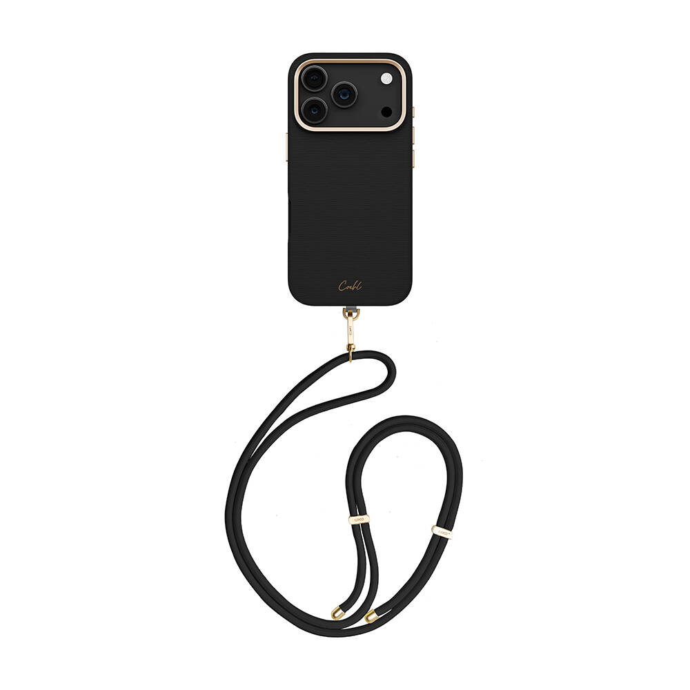 Apple iPhone 17 Pro Kılıf M-safe Şarj Özellikli Askı İpli Coehl Mirelle Kapak - 1