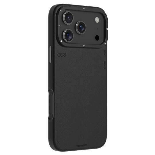 Apple iPhone 17 Pro Kılıf M-safe Şarj Özellikli Basit Mat Deri Desenli Youngkit Tech Fashion Serisi Kapak - 7
