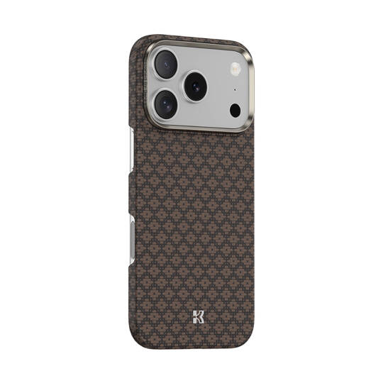 Apple iPhone 17 Pro Kılıf M-Safe Şarj Özellikli Benks ArmorAir ArmorGrid Serisi Kevlar Karbon Kapak - 11