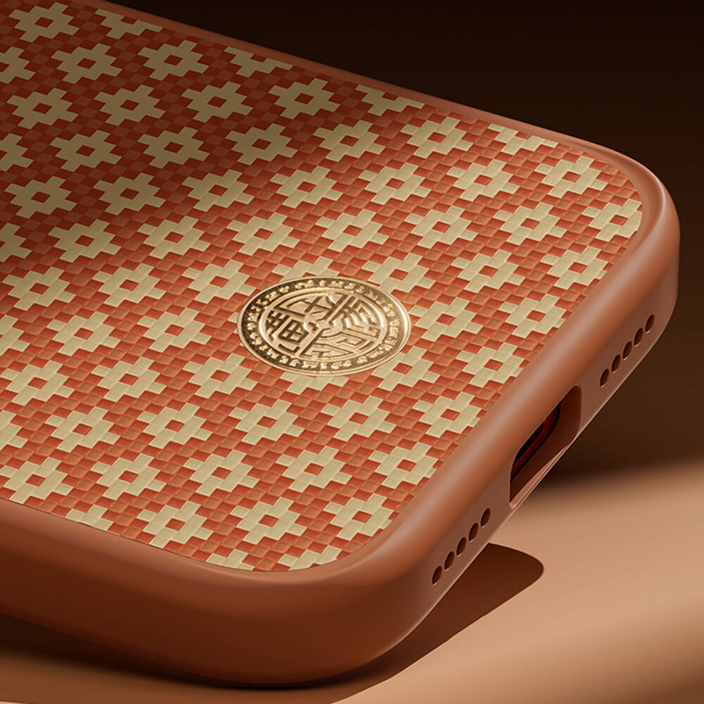 Apple iPhone 17 Pro Kılıf M-Safe Şarj Özellikli Benks ArmorPro ArmorGrid Serisi Kevlar Karbon Kapak - 6