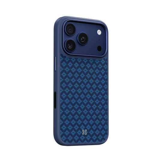 Apple iPhone 17 Pro Kılıf M-Safe Şarj Özellikli Benks ArmorPro ArmorGrid Serisi Kevlar Karbon Kapak - 17