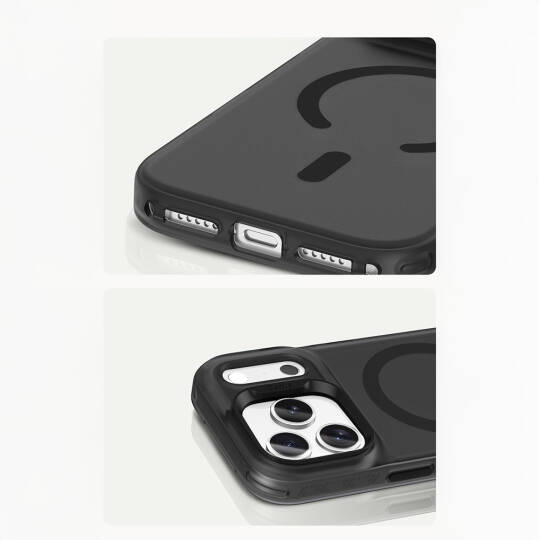 Apple iPhone 17 Pro Kılıf M-Safe Şarj Özellikli Benks C-Magnet Lucid Armor Kapak - 16
