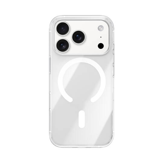 Apple iPhone 17 Pro Kılıf M-safe Şarj Özellikli Benks Crystal Serisi Şeffaf Kapak - 2